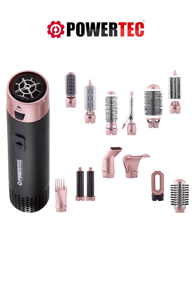TR-6666 Ionic Series AirWrap Multi-Styler Saç Şekillendirici & Kurutma 13in1 Profesyonel Set